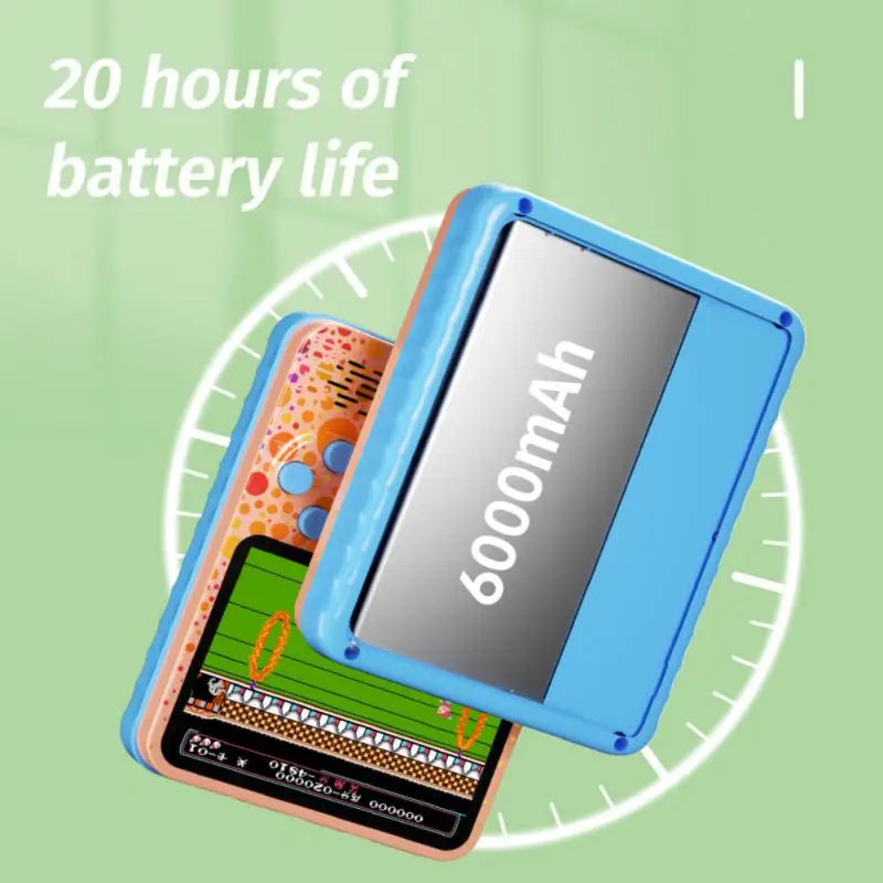 G6 Game Console 3.5 Inch Screen Handheld Game Device Portable Games Player Support Video Gaming Machine for Kids