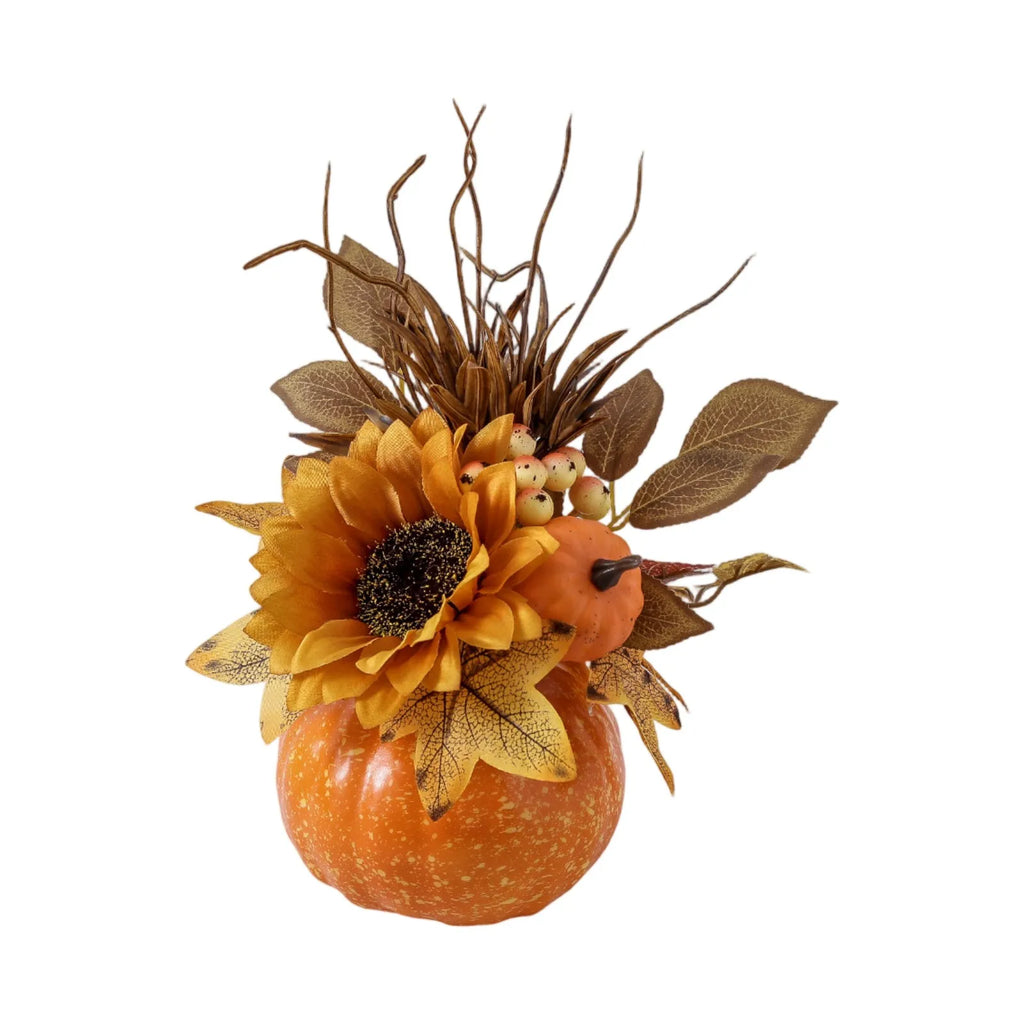 Thanksgiving Themed Artificial Mature Pumpkin Family Celebrate Festival Party Desktop Ornament Exquisite Holiday Decoration