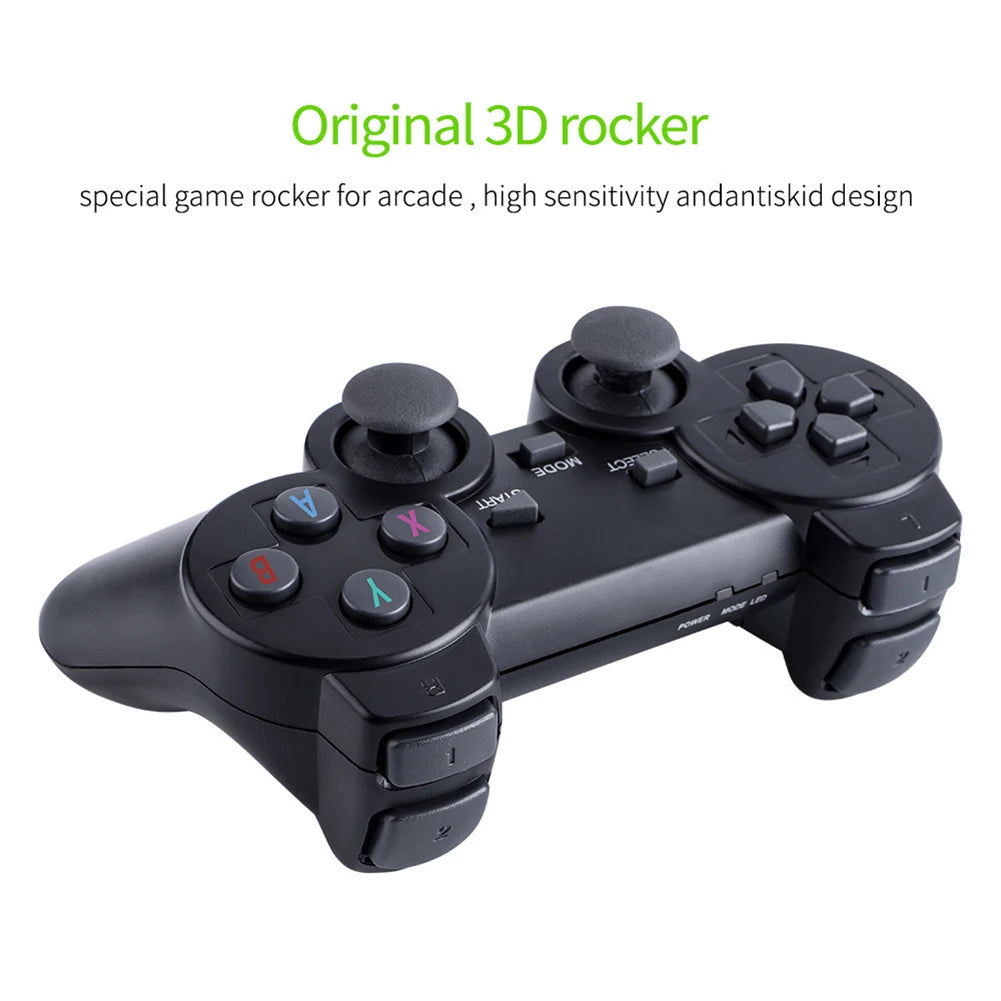 Gaming Console 58000 Games 256G TV Handheld Game Console 4K Wireless Gamepads HDMI-Compatible Wireless Controller for PS1 N64 DC