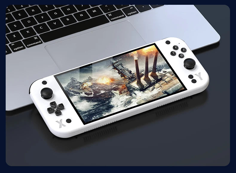 G90 7inch 64GB 4000mAh portable handheld game console arcade high-definition For PSP/PS1 nostalgic retro TV Gaming Controller