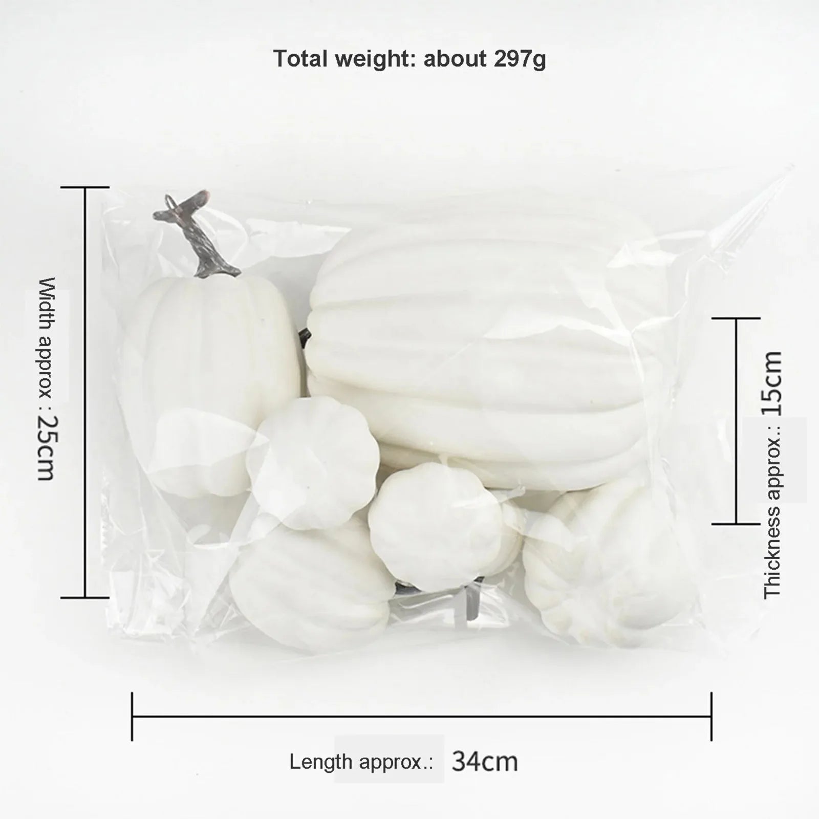 Thanksgiving Artificial Pumpkins Sets Assorted Big And Small Pumpkins Fake Pumpkins Farmhouse Fall Harvest Table Halloween Decor