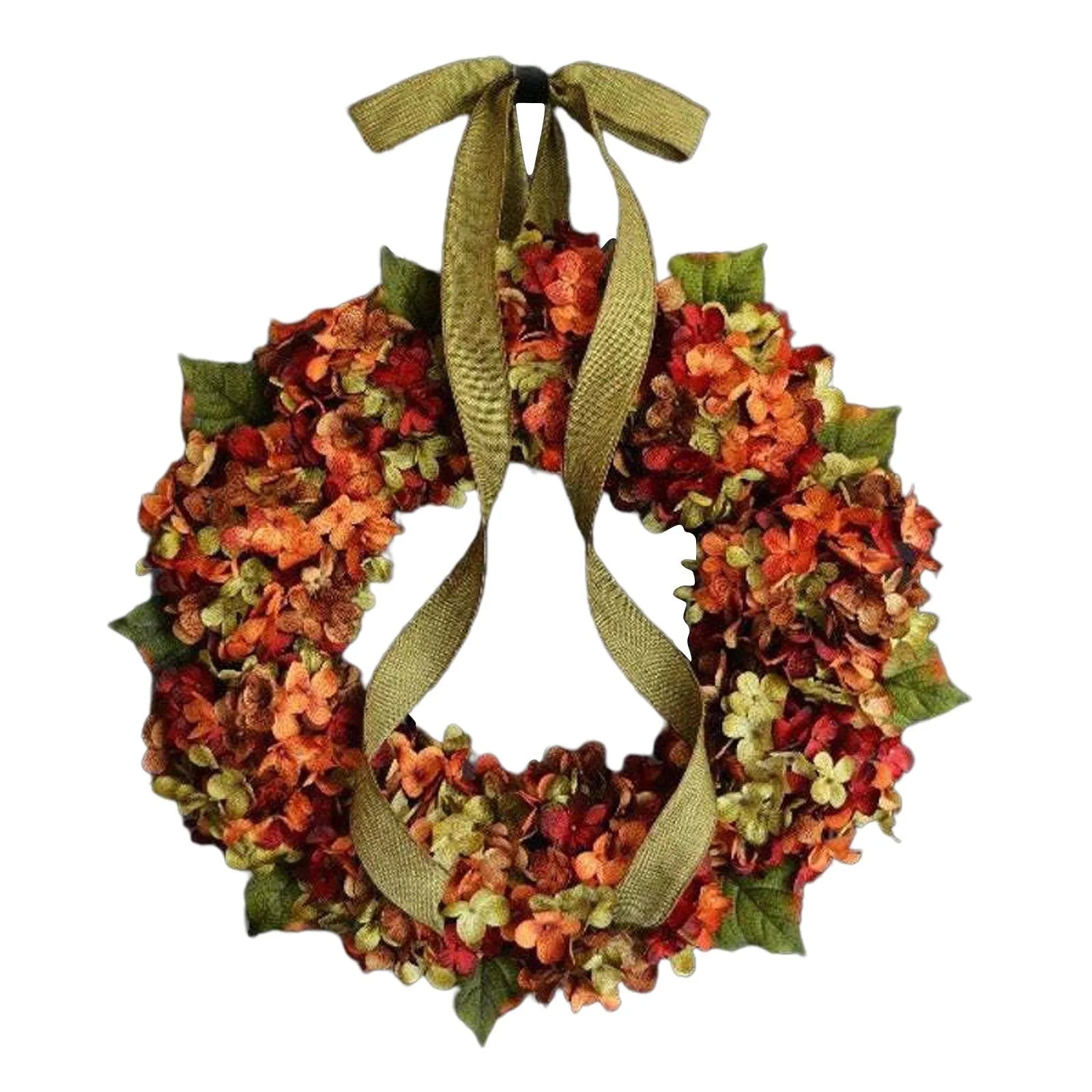 Autumn Thanksgiving Harvest Wreath - Realistic Red Fruit & Berry Wall Hanging for Festive Home Décor, Christmas & Seasonal Celeb