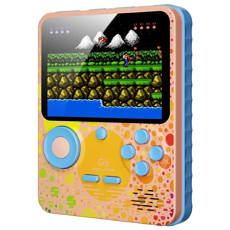G6 Game Console 3.5 Inch Screen Handheld Game Device Portable Games Player Support Video Gaming Machine for Kids