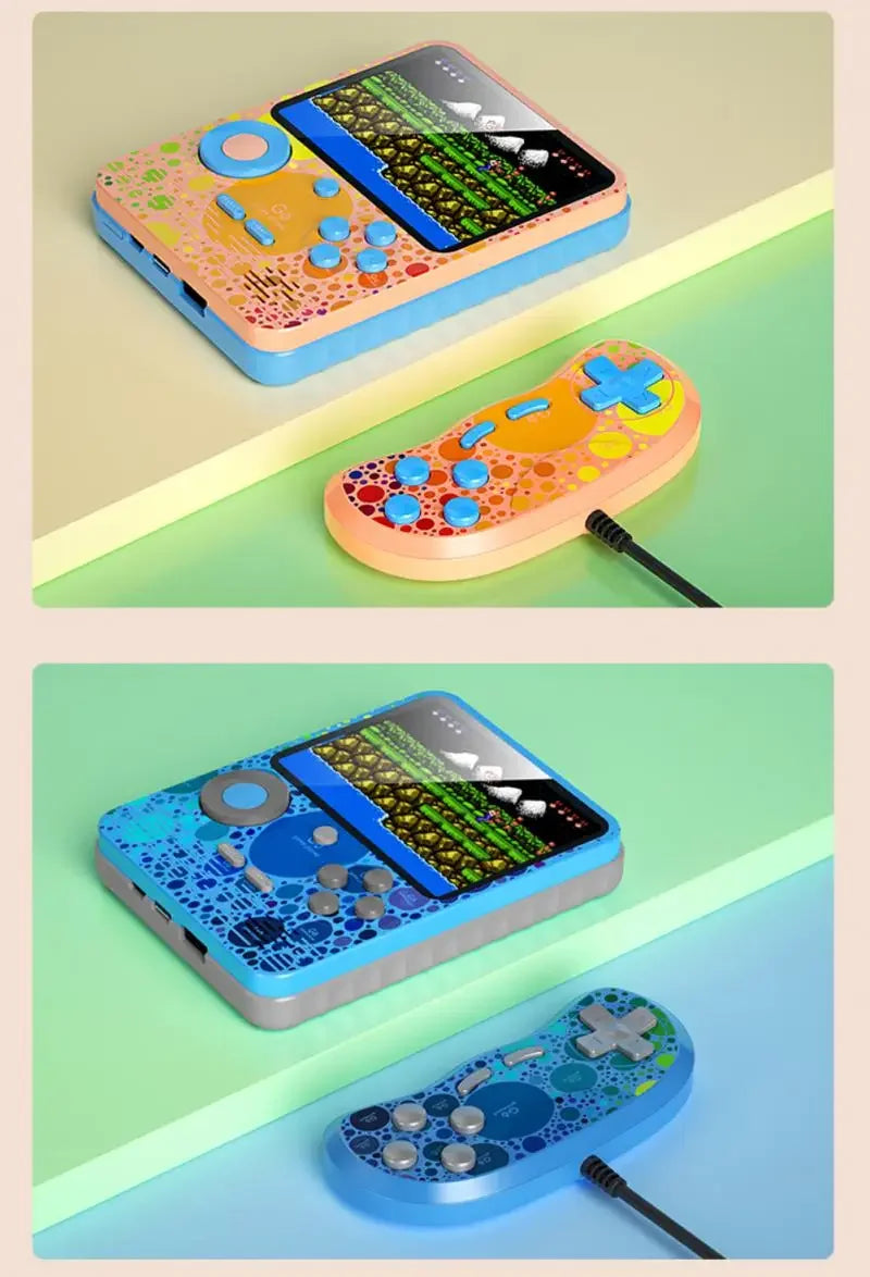 G6 Game Console 3.5 Inch Screen Handheld Game Device Portable Games Player Support Video Gaming Machine for Kids