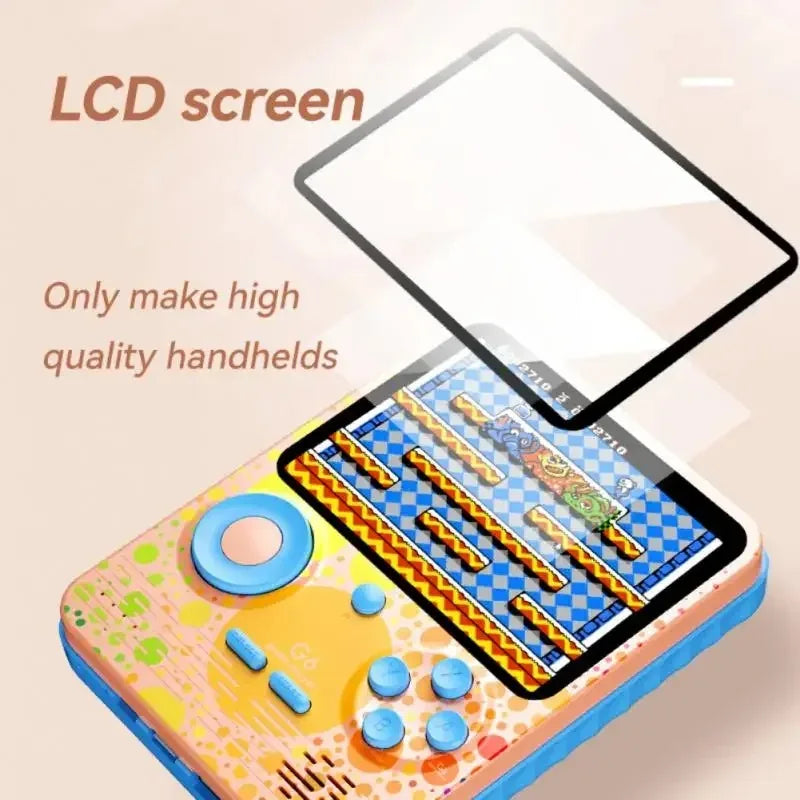G6 Game Console 3.5 Inch Screen Handheld Game Device Portable Games Player Support Video Gaming Machine for Kids