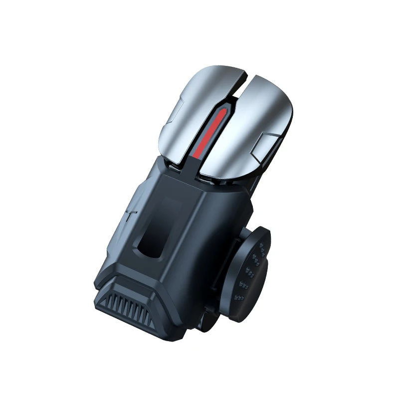 The G21 mobile game trigger is an ergonomic retractable gamepad with auxiliary buttons and mechanical buttons for mobile games