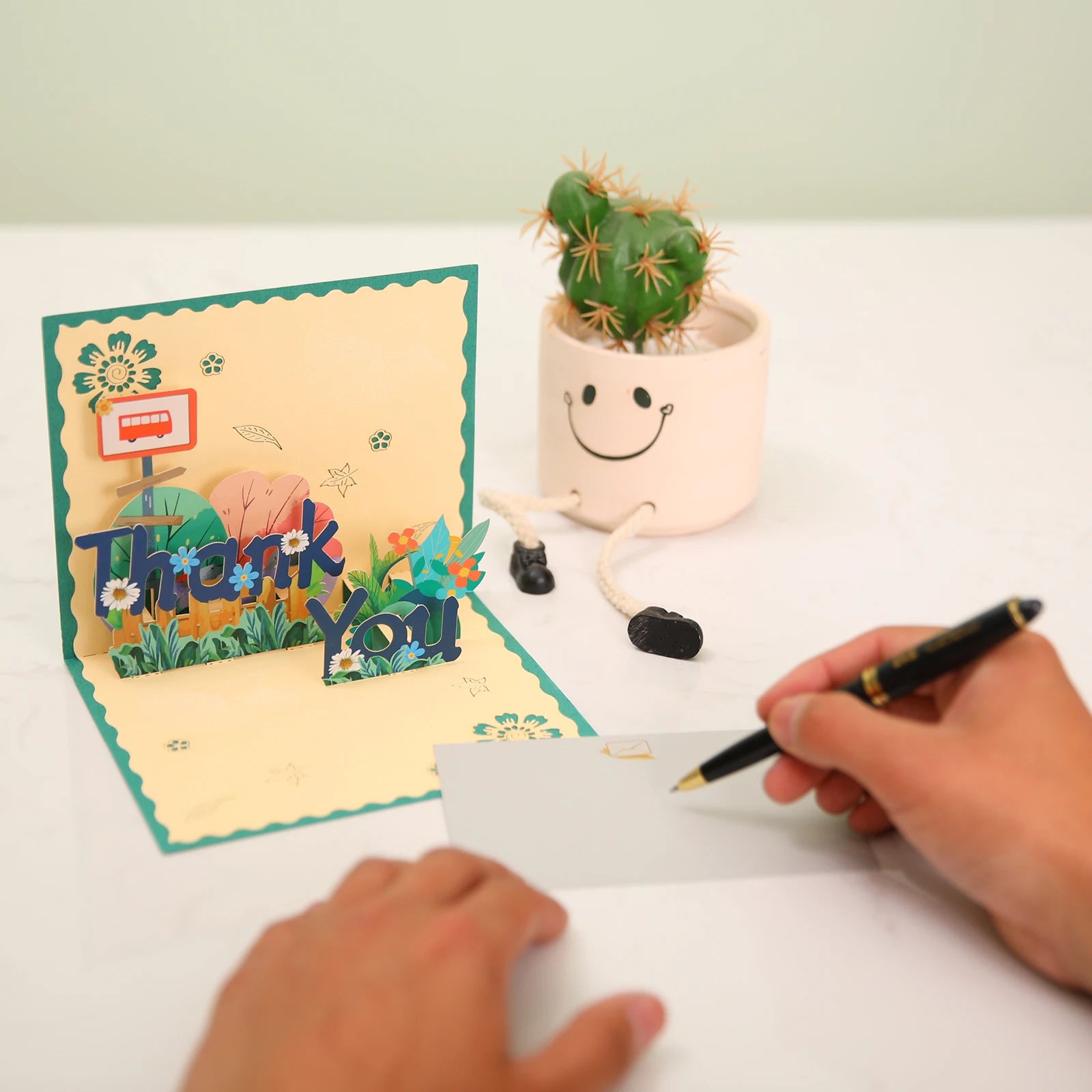 Thanksgiving Day Gift Card 3D Pop Up Give Thanks Thank You Greeting Cards