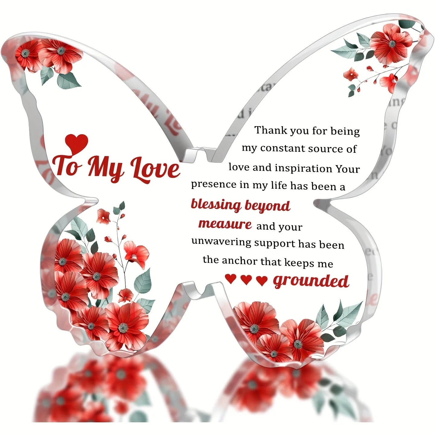 To My Love Gifts, I Love You Gifts for Her,Cute Gifts for My Love, Thank You Thanksgiving Gift for Her, Christmas Gifts