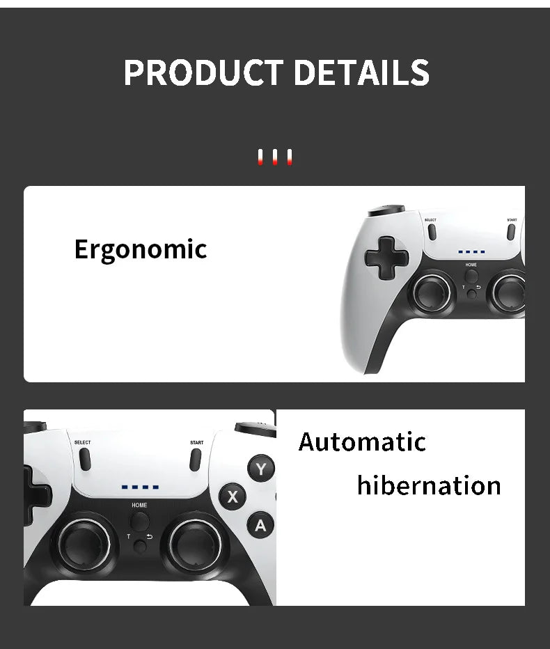 Wireless Gaming Controller For PS1 PS2 PS3 PC Android Wireless Controller Video Game Handheld Game Console Entertainment Gamepad