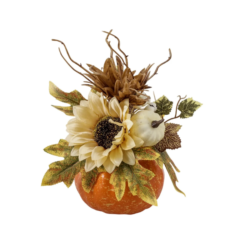 Thanksgiving Themed Artificial Mature Pumpkin Family Celebrate Festival Party Desktop Ornament Exquisite Holiday Decoration