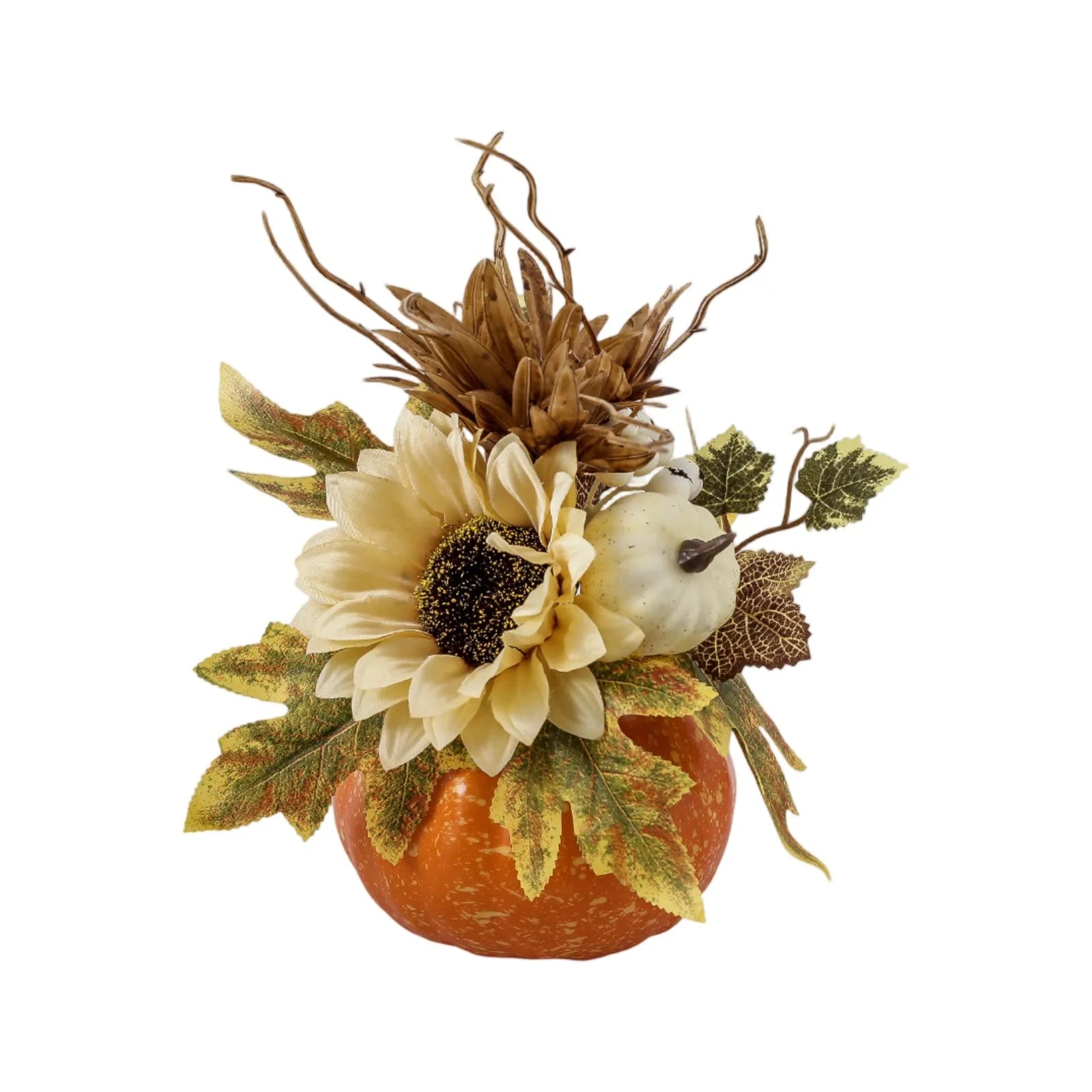 Thanksgiving Themed Artificial Mature Pumpkin Family Celebrate Festival Party Desktop Ornament Exquisite Holiday Decoration