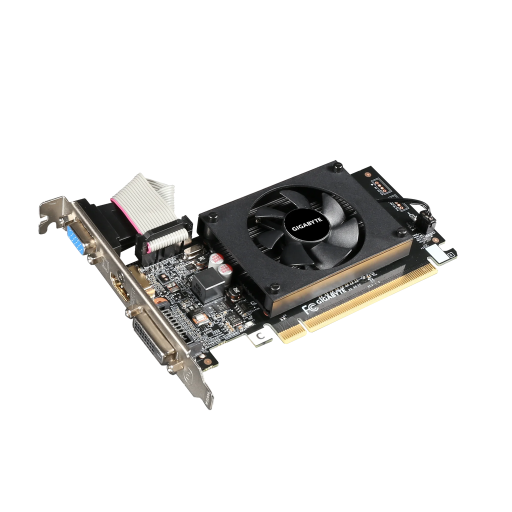 GIGABYTE GeForce GT710 2GB  Gaming Graphics Card GDDR3 64Bit NVIDIA Video Card GV-N710D3-2GL Gaming Video Card