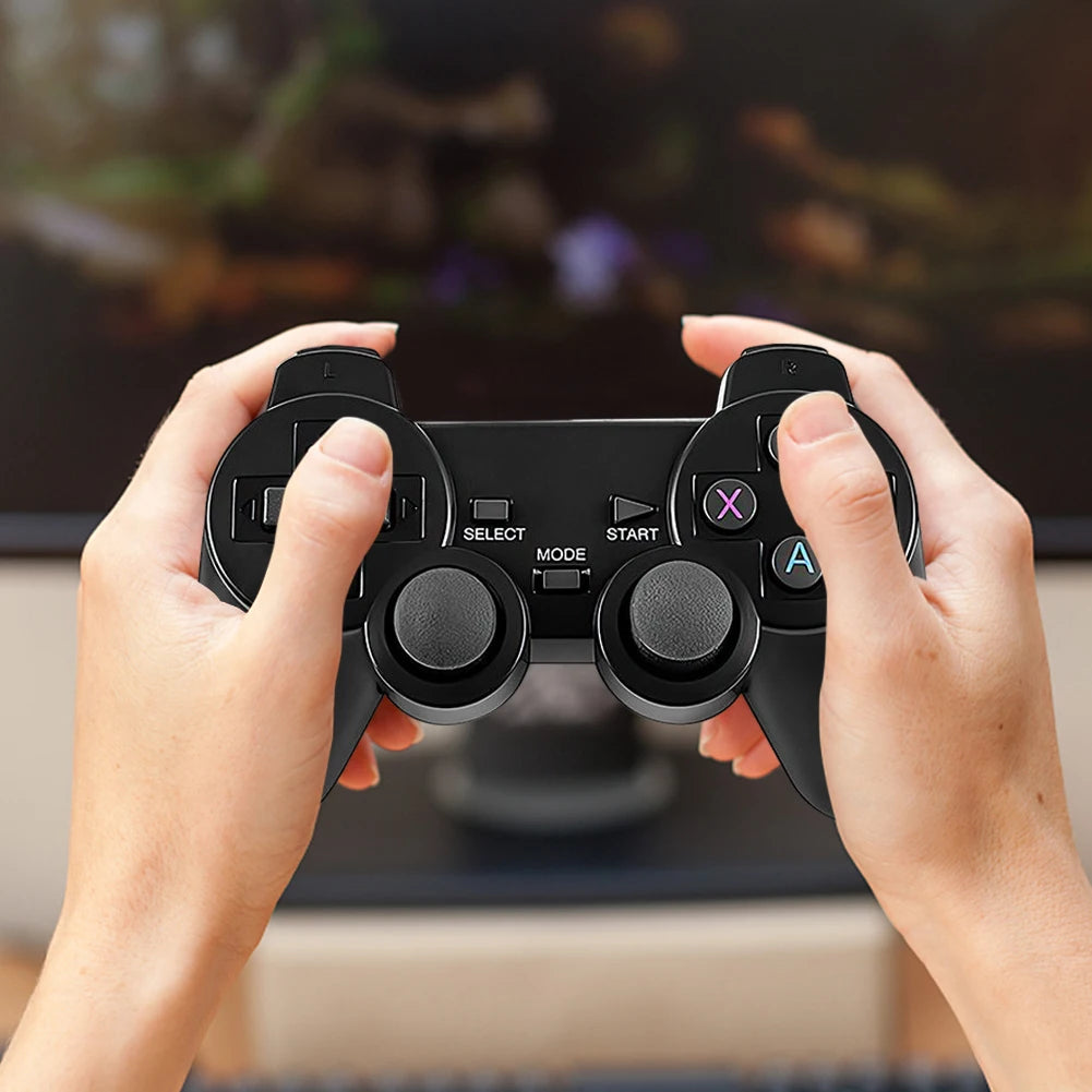 Gaming Console 58000 Games 256G TV Handheld Game Console 4K Wireless Gamepads HDMI-Compatible Wireless Controller for PS1 N64 DC