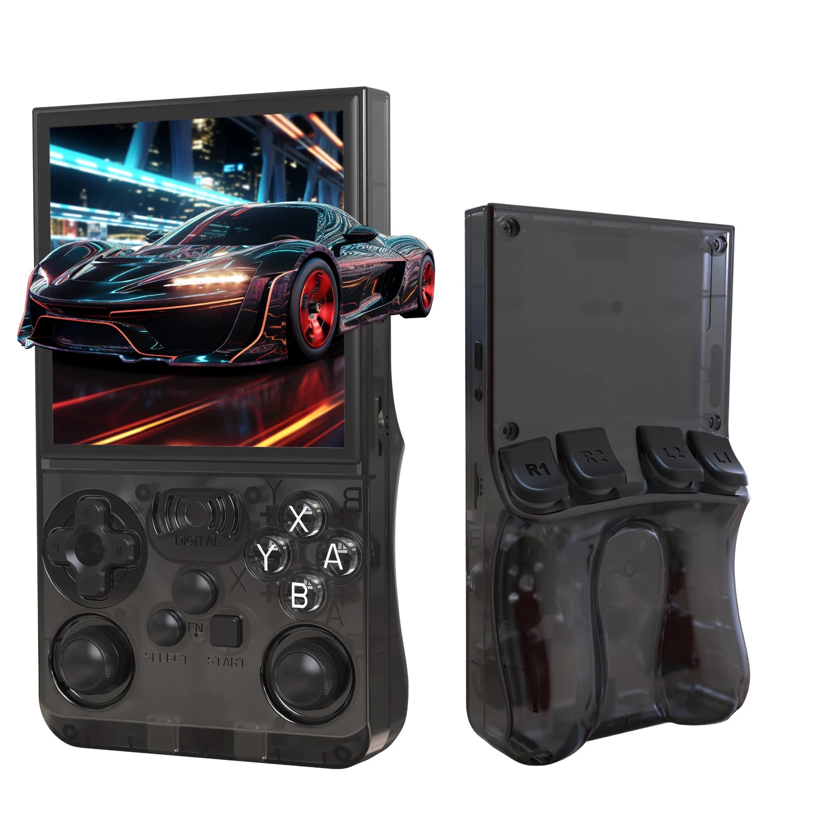 GAMINJA ANS13 Retro Handheld Video Game Console 15000+ Games Built-in Linux 4.0 Inch IPS Screen Portable Pocket Gaming Console