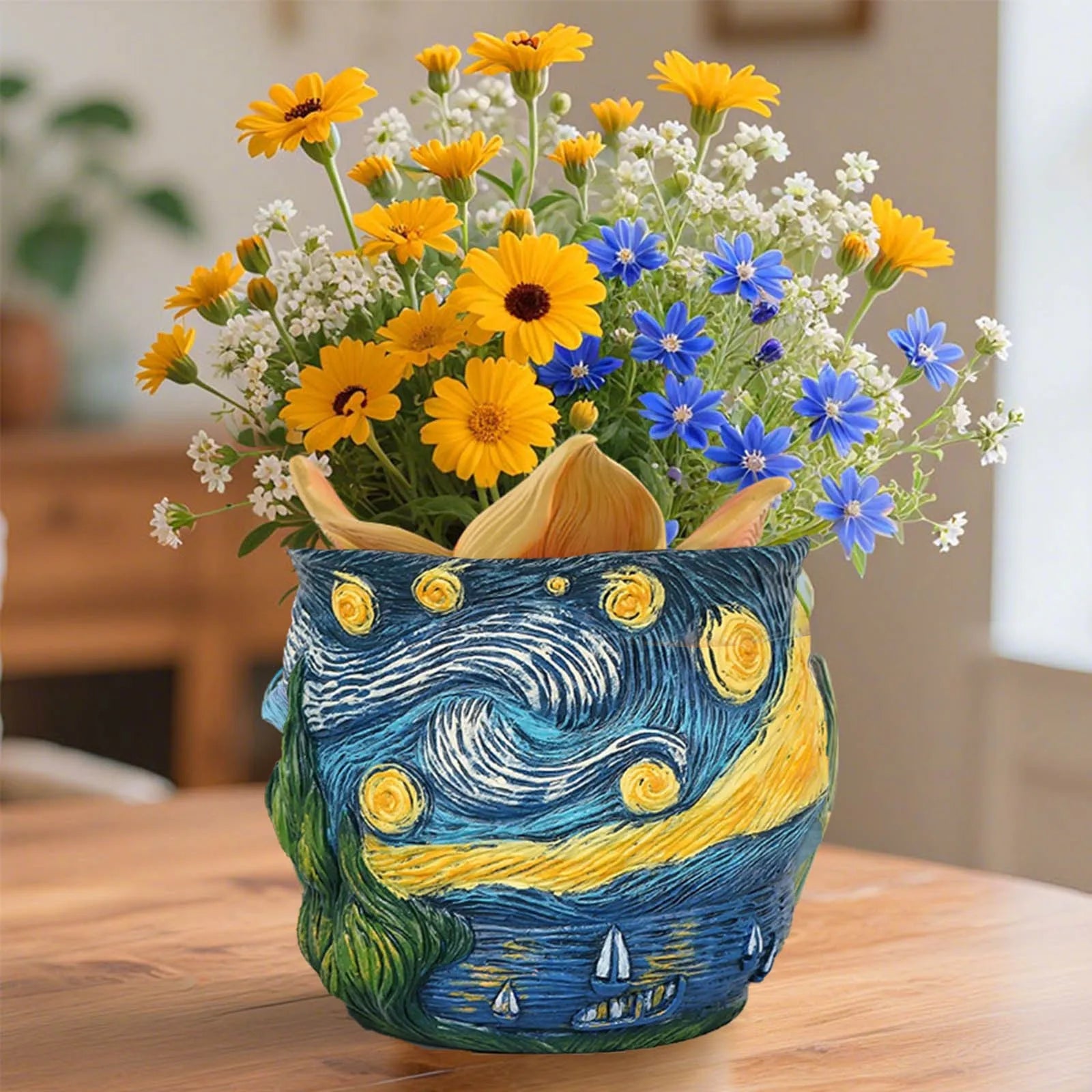 Thanksgiving Flower Pot Creative Garden Flower Planting Tool Balcony Potted Plant Decorative Ornament Festival Gift For Friend