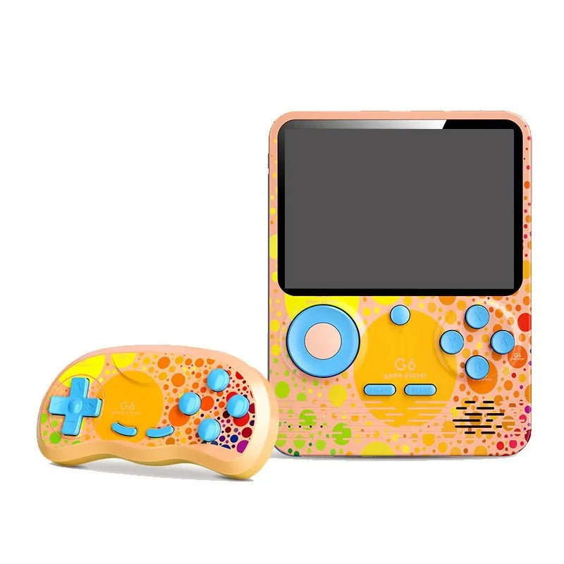 G6 Game Console 3.5 Inch Screen Handheld Game Device Portable Games Player Support Video Gaming Machine for Kids