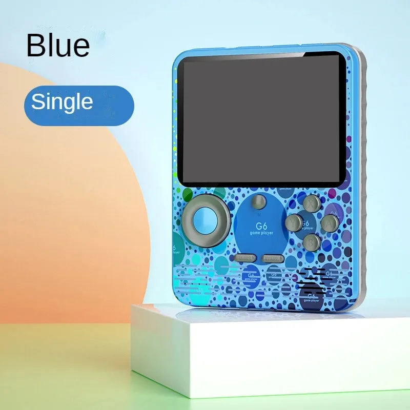 G6 Game Console 3.5 Inch Screen Handheld Game Device Portable Games Player Support Video Gaming Machine for Kids